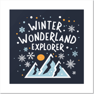 winter wonderland Posters and Art